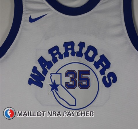 Maillot Authentique Golden State Warriors Curry 2017-18 30 Blanc